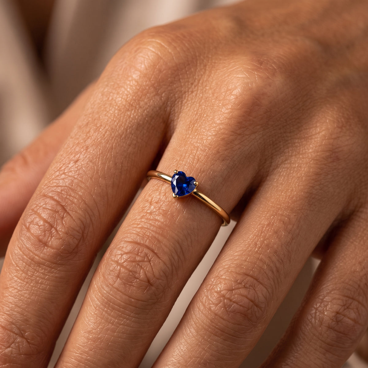 Adjustable BirthStone Ring "Vela"