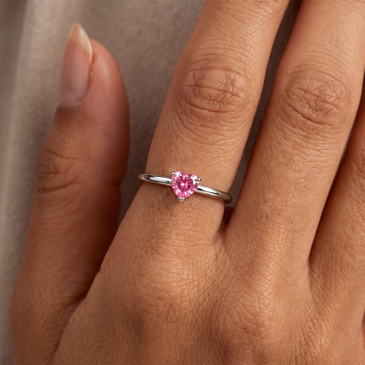 Adjustable BirthStone Ring "Vela"