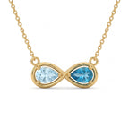BirthStone Necklace "Infinity"