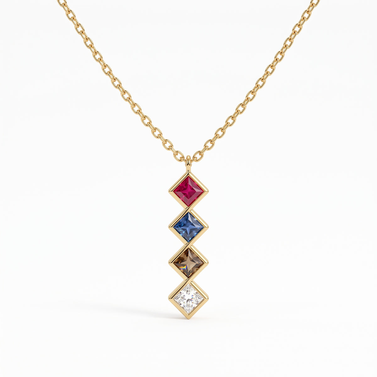 BirthStone Necklace "Luma"